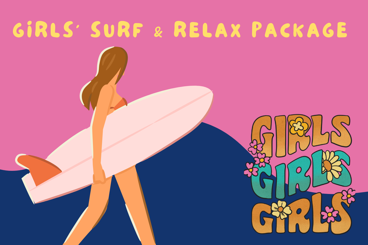 Girls’ Surf & Relax Package