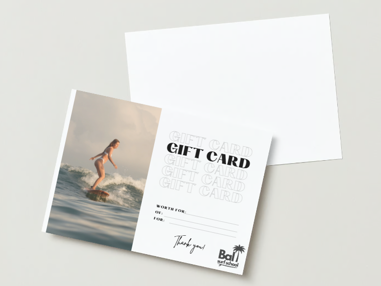 Bali Surf School Gift Card